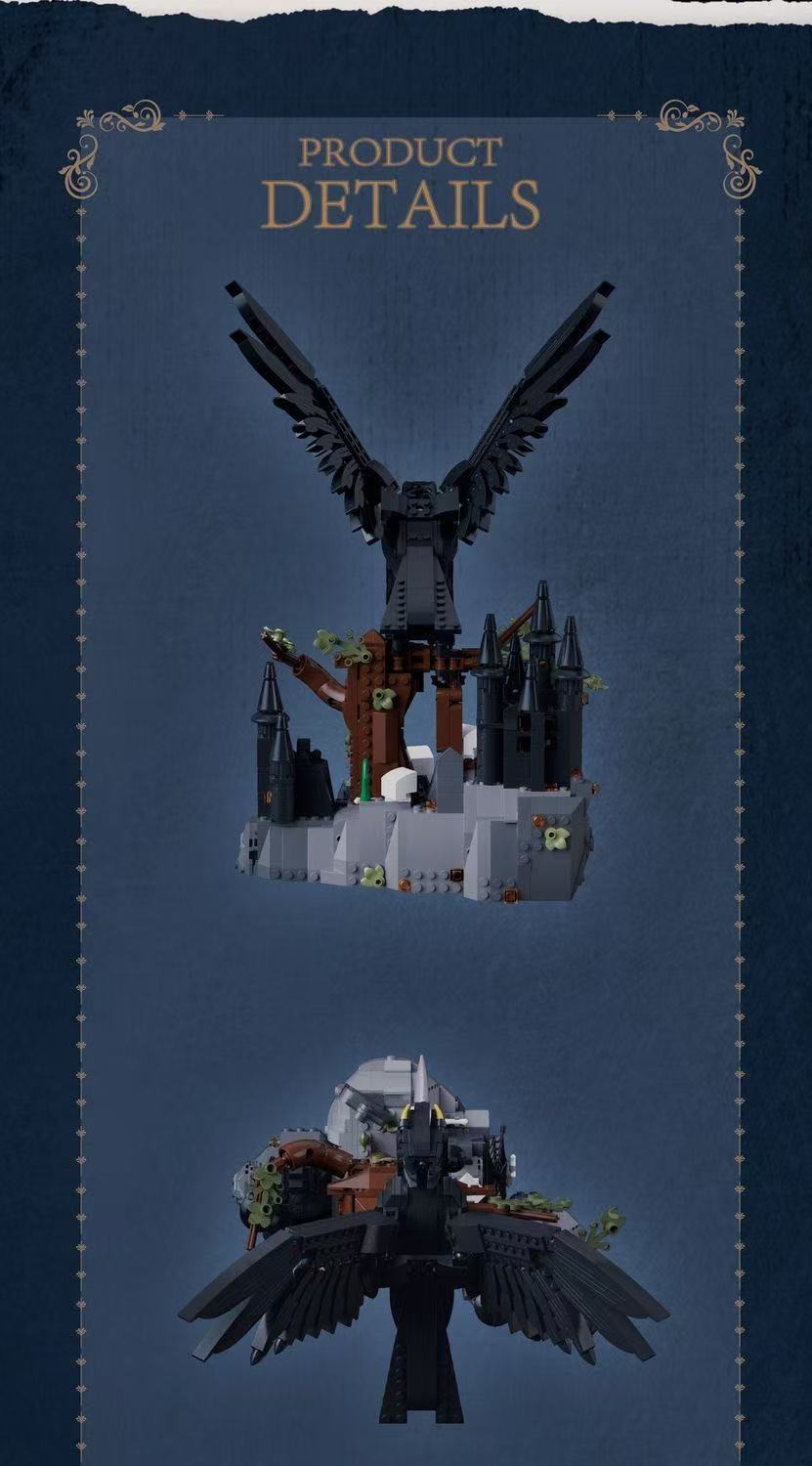 Amazing Block 50002 LUNAR RAVEN - YWOBB