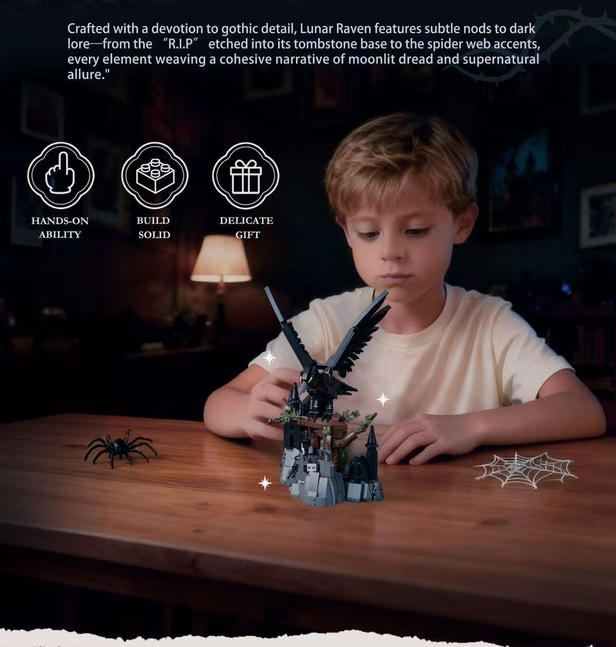 Amazing Block 50002 LUNAR RAVEN - YWOBB