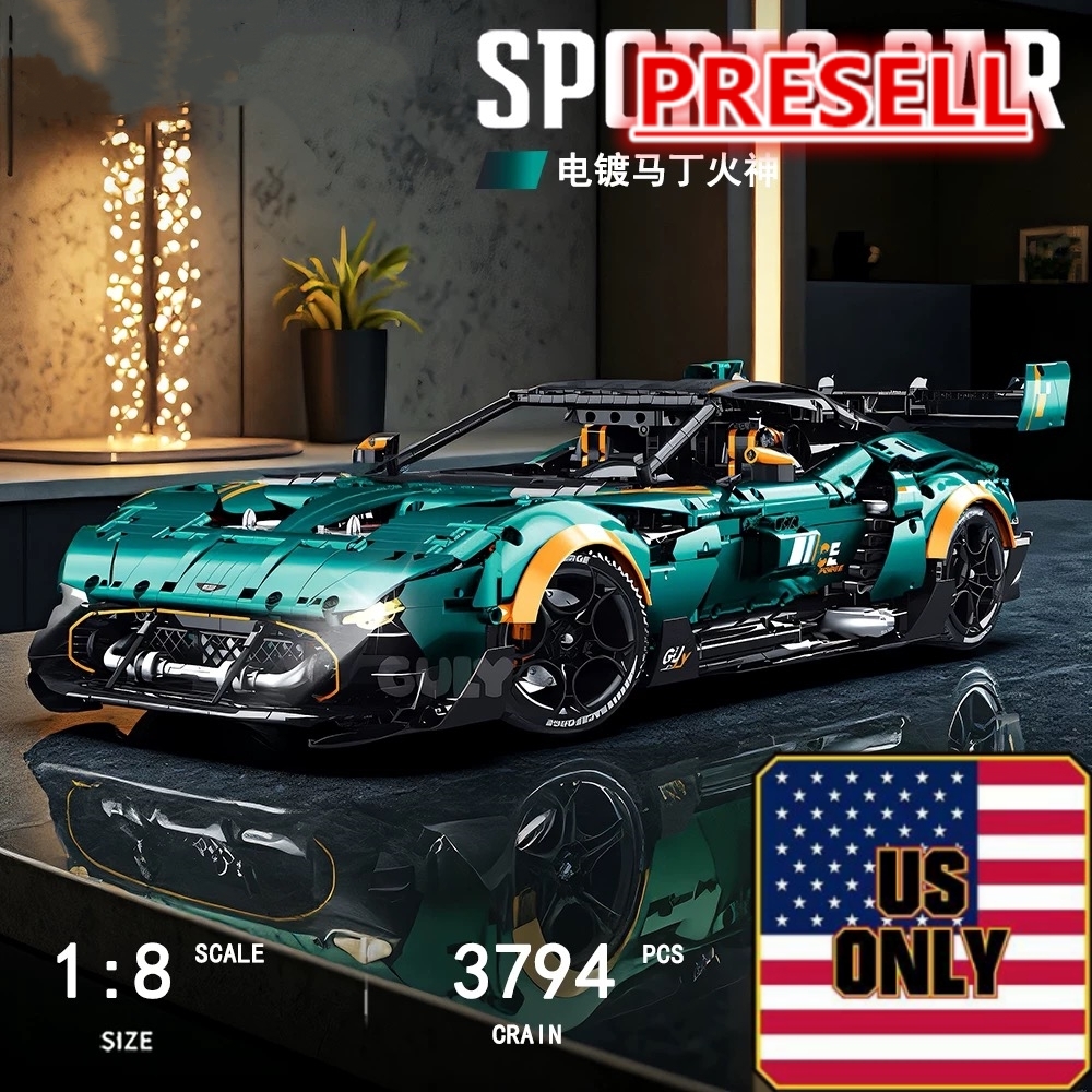 GULY 10647 1:8  Supercar Series Aston Martin Vulcan OVP US Warehouse Version - YWOBB