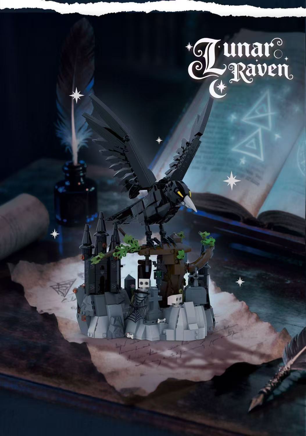 Amazing Block 50002 LUNAR RAVEN - YWOBB