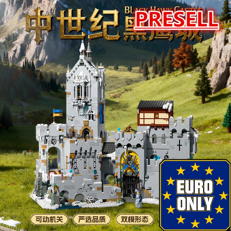 STACKO BRICKS 16001 Black Hawk Castle OVP EU Warehouse Version - YWOBB