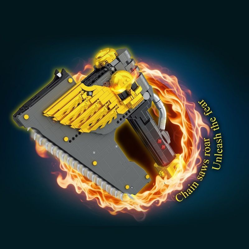 Small Angle JD135 Warhammer Chainsaw Axe - YWOBB