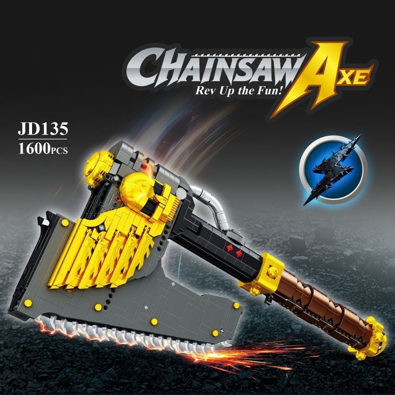 Small Angle JD135 Warhammer Chainsaw Axe - YWOBB