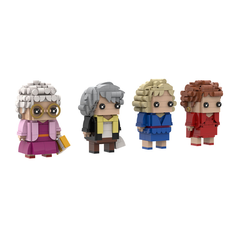 GOBRICKS MOC S0086 The Golden Girls - YWOBB