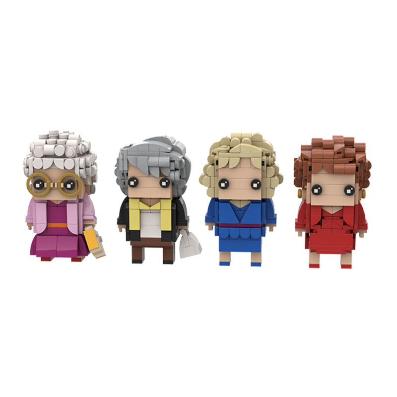 GOBRICKS MOC S0086 The Golden Girls - YWOBB