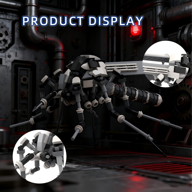 GOBRICKS MOC S0109Y02 Mechanical Insect - YWOBB