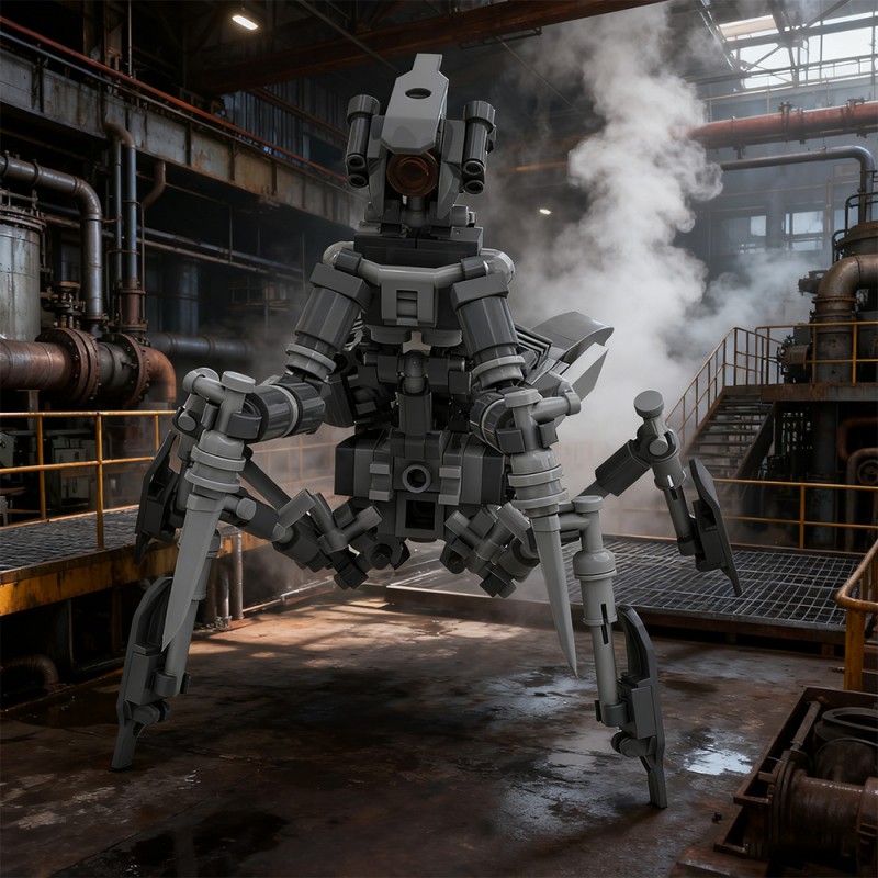 GOBRICKS MOC S0109Y03 Mechanical Insect - YWOBB