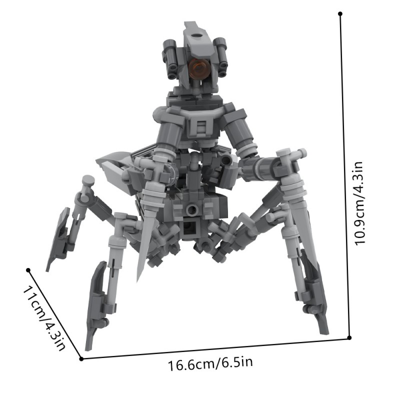 GOBRICKS MOC S0109Y03 Mechanical Insect - YWOBB