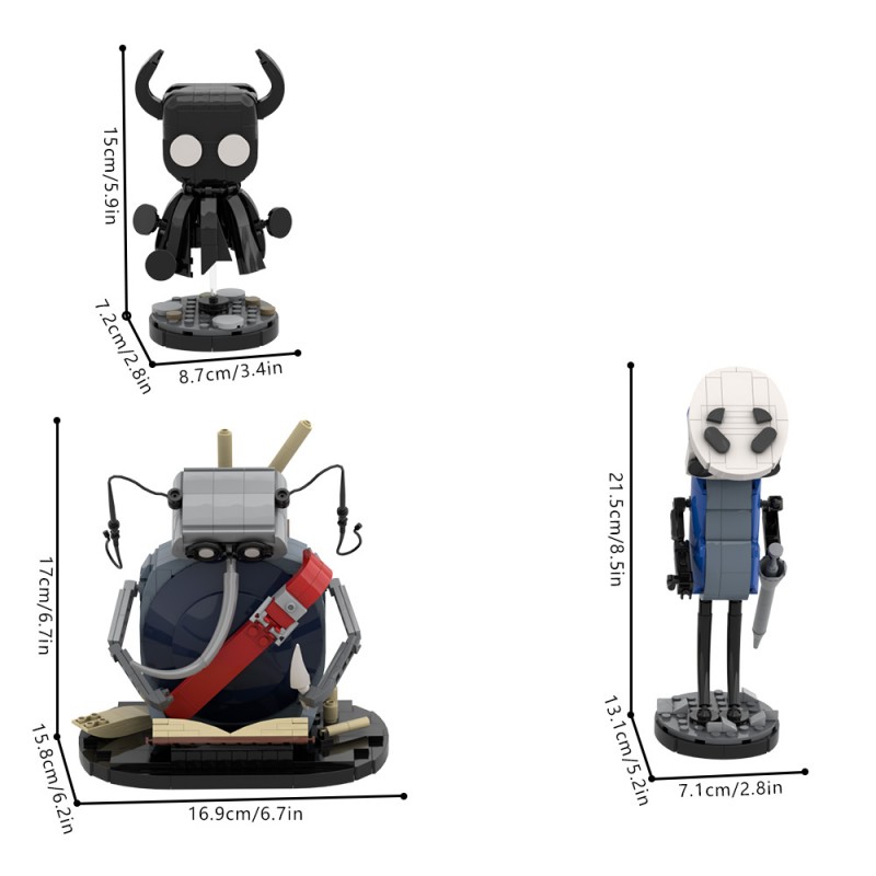 GOBRICKS MOC S0094 Hollow Knight npc - YWOBB