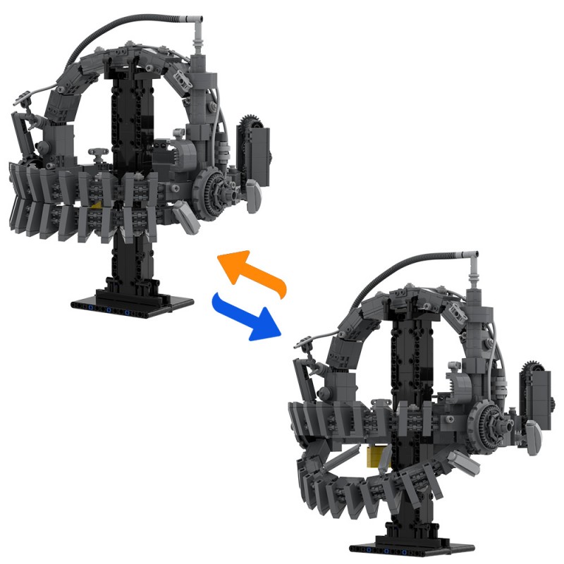 GOBRICKS MOC S0117 Saw - YWOBB