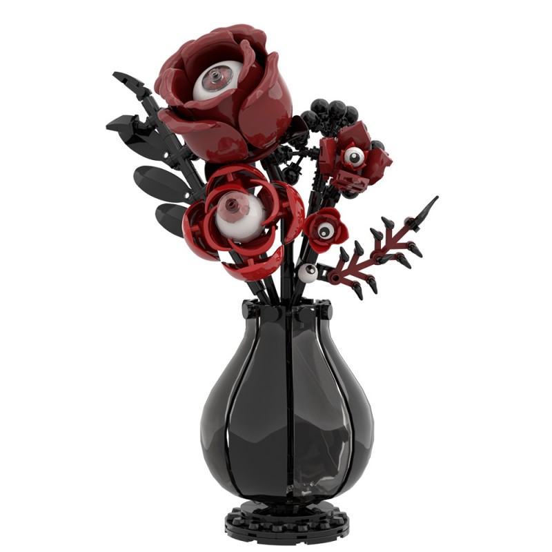 GOBRICKS MOC S0116 Gothic eye flower - YWOBB