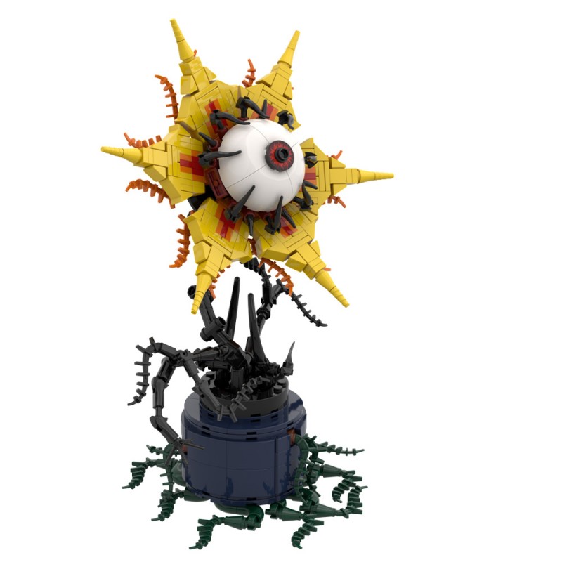 GOBRICKS MOC S0120 Evil eye flower - YWOBB