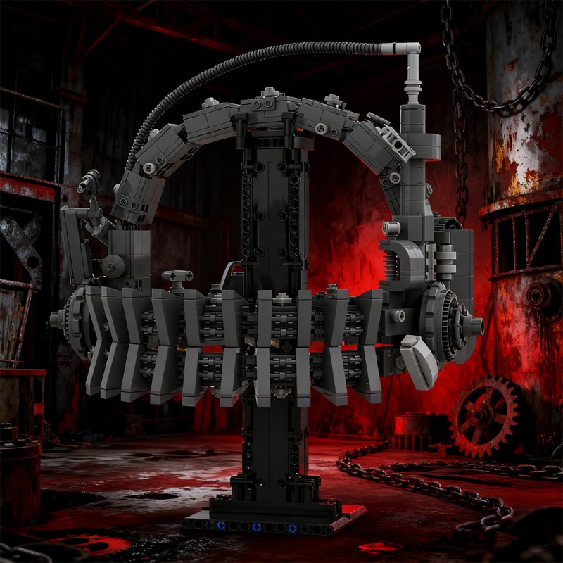 GOBRICKS MOC S0117 Saw - YWOBB