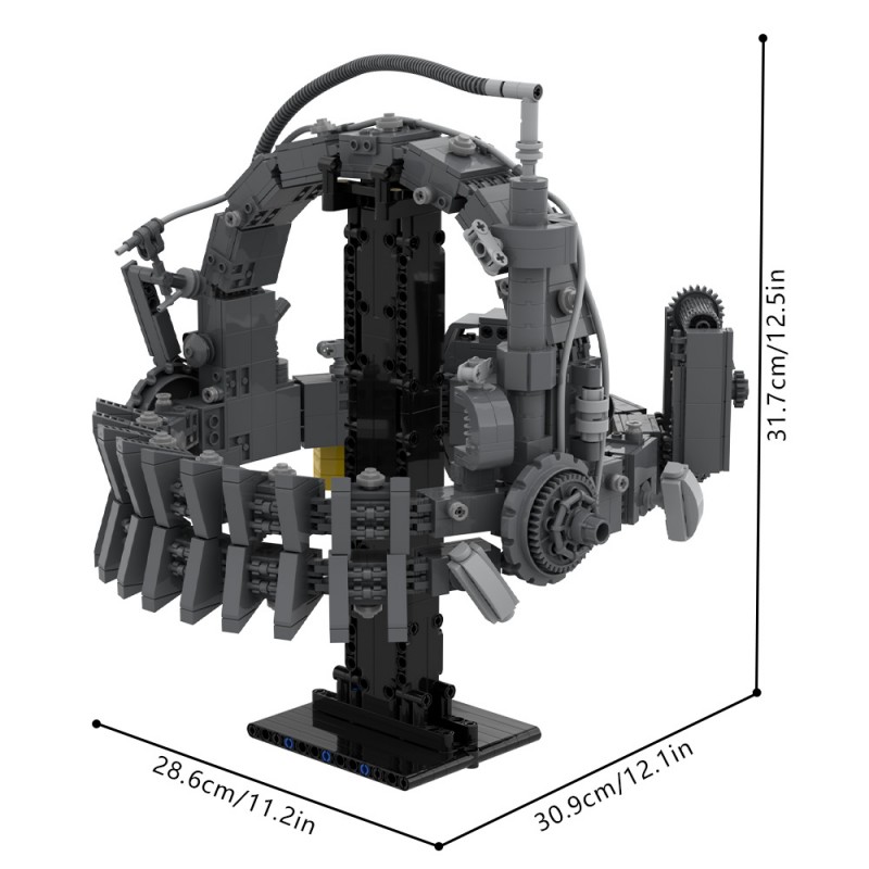 GOBRICKS MOC S0117 Saw - YWOBB