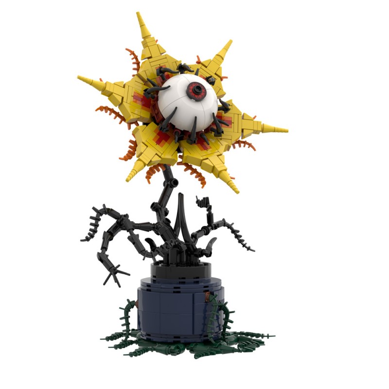GOBRICKS MOC S0120 Evil eye flower - YWOBB