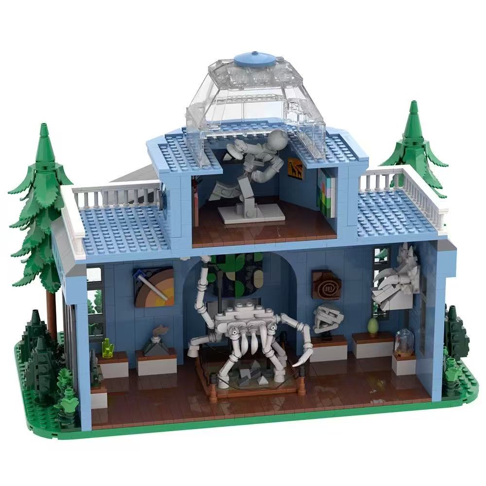 GOBRICKS MOC S0111 The Simpsons art museum - YWOBB