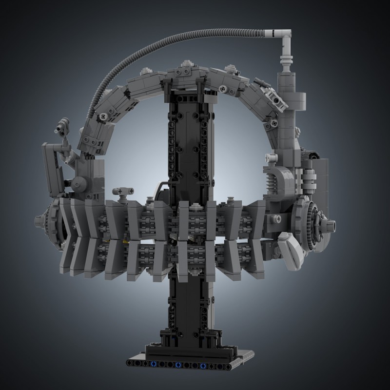 GOBRICKS MOC S0117 Saw - YWOBB