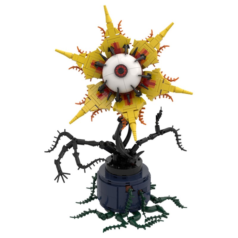 GOBRICKS MOC S0120 Evil eye flower - YWOBB