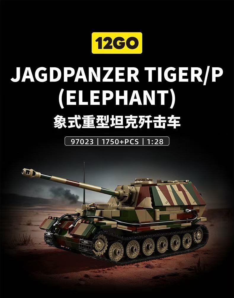 12GO 97023 Jagdpanzer Tiger/P Elephant - YWOBB