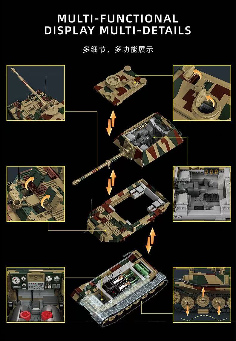 12GO 97023 Jagdpanzer Tiger/P Elephant - YWOBB