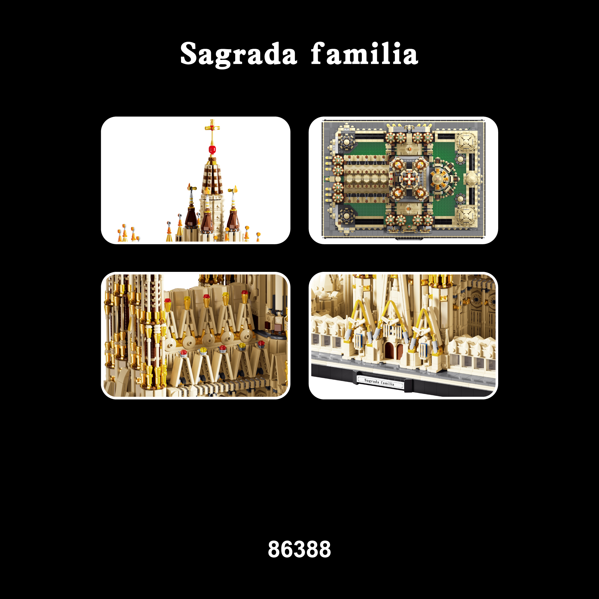Customized 86388 Sagrada familia - YWOBB