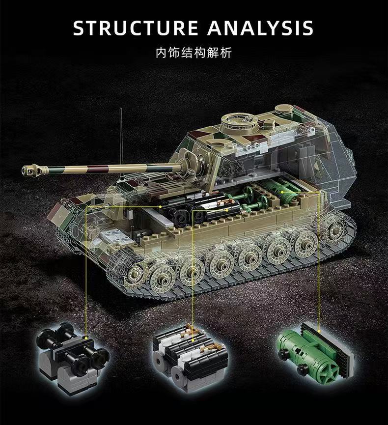 12GO 97023 Jagdpanzer Tiger/P Elephant - YWOBB