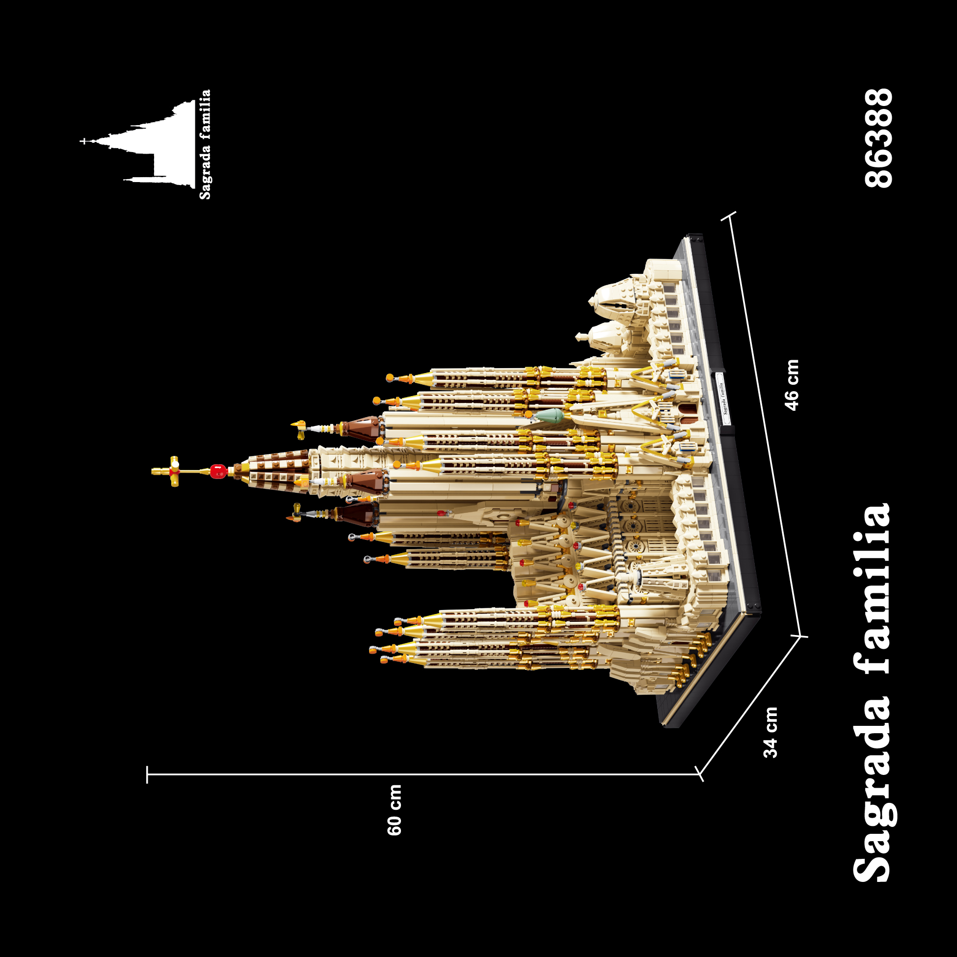 Customized 86388 Sagrada familia - YWOBB