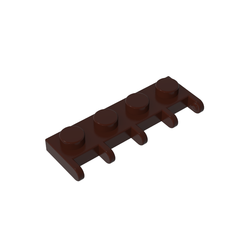 GOBRICKS GDS-M348 Hinge Plate 1 x 4 - YWOBB