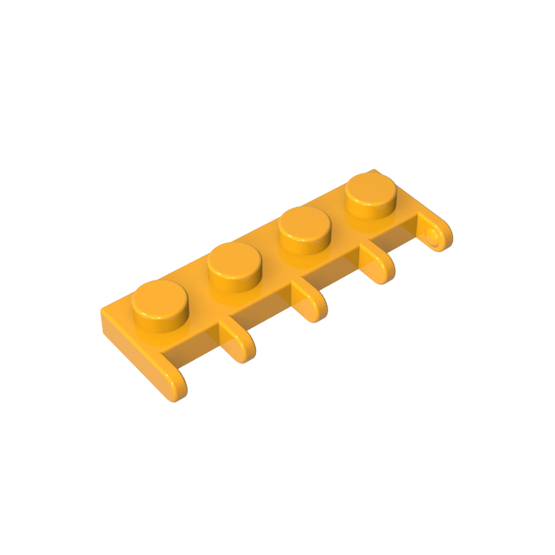 GOBRICKS GDS-M348 Hinge Plate 1 x 4 - YWOBB