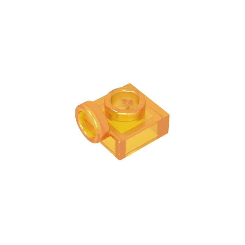 GOBRICKS GDS-2201 Plate Modified 1 x 1 with stud - YWOBB