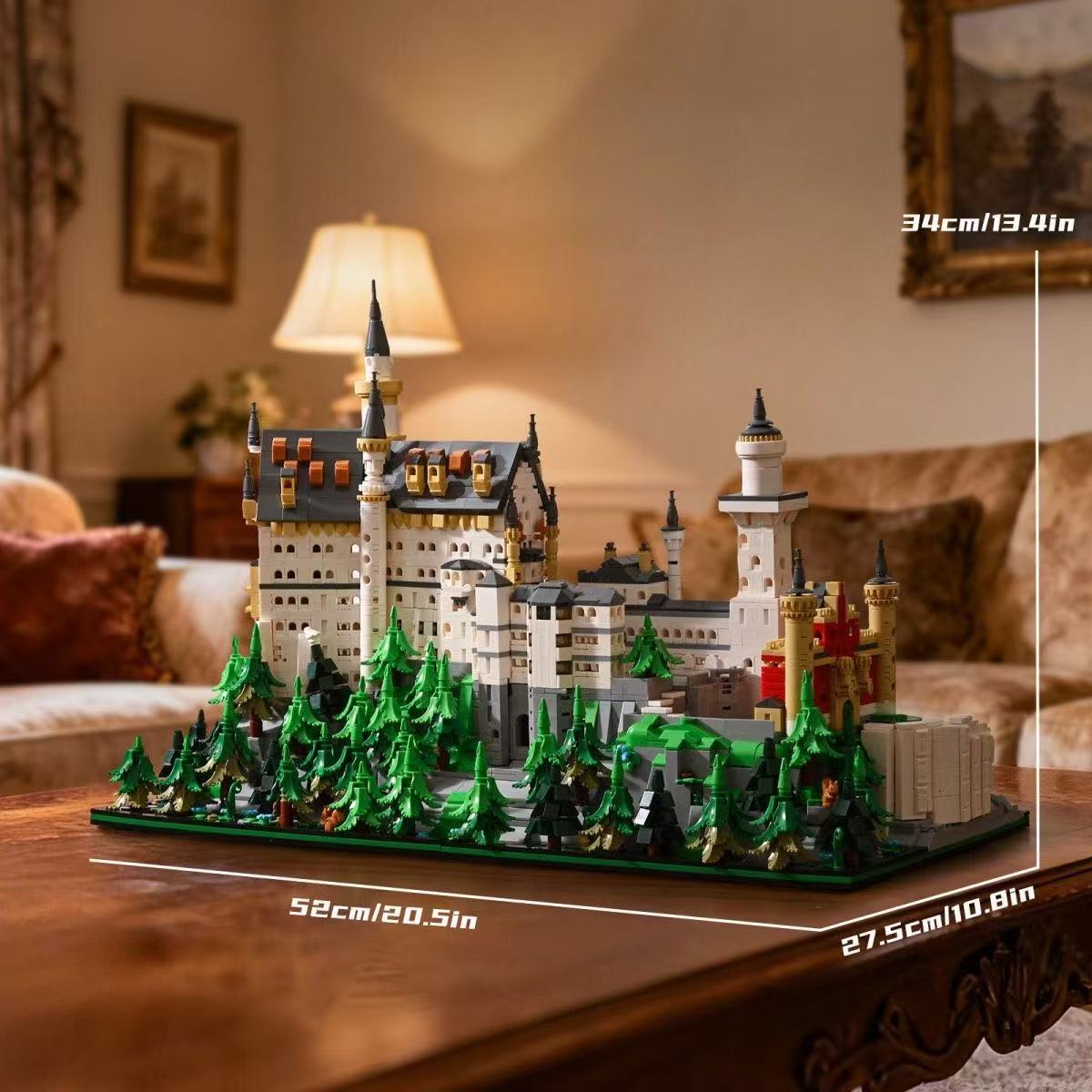 Small Angle JD097 Southern Bavarian Neuschwanstein OVP US Warehouse Version - YWOBB