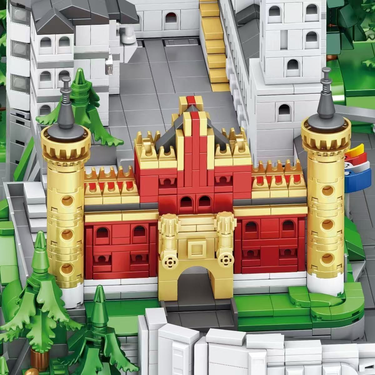 Small Angle JD097 Southern Bavarian Neuschwanstein OVP US Warehouse Version - YWOBB