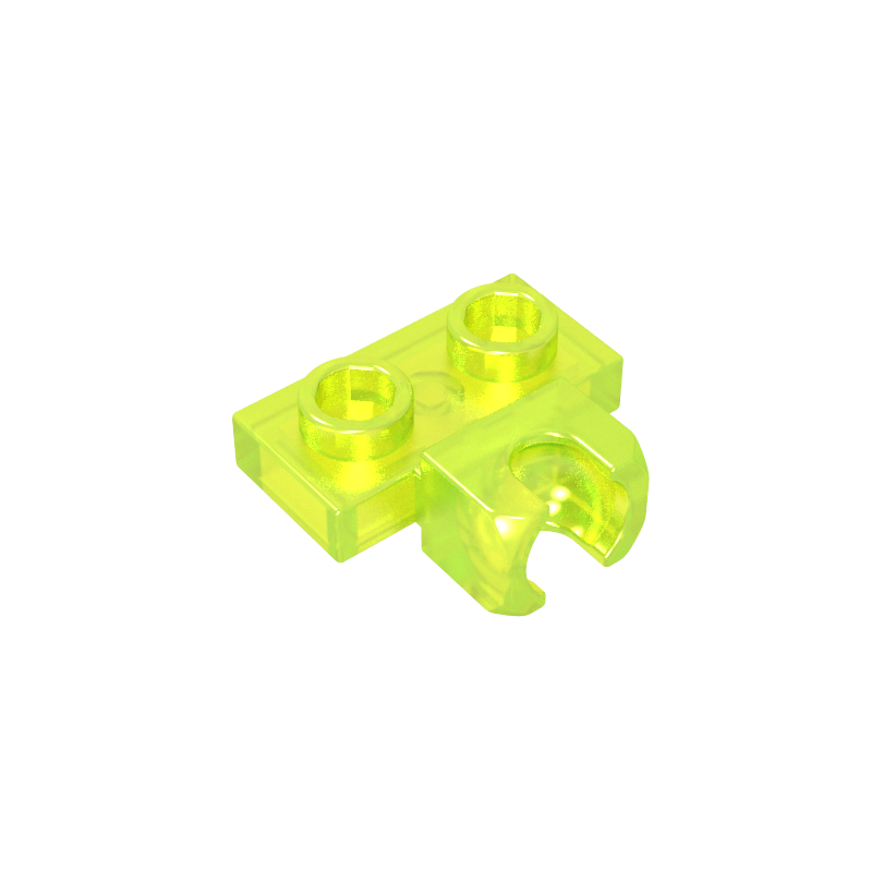 GOBRICKS GDS-850  Modified 1 x 2 with Small Tow Ball Socket on Side - YWOBB