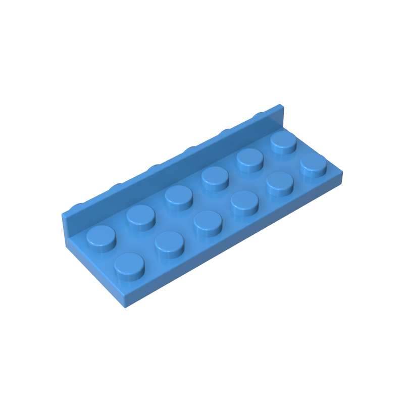 GOBRICKS GDS-90326 Bracket 2 x 6 - 1 x 6 Inverted - YWOBB