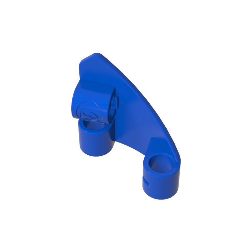 GOBRICKS GDS-90255 Technic Panel Curved # 9 3 x 3 Tapered Left - YWOBB