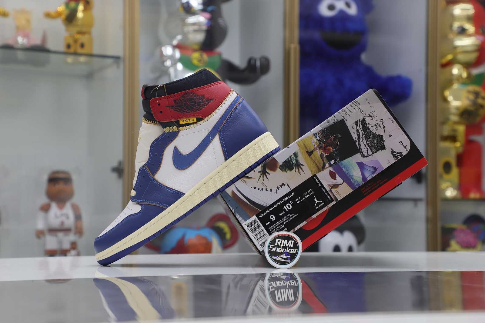 UNION LA X AIR JORDAN 1 RETRO HIGH NRG 'STORM BLUE' Free Shipping