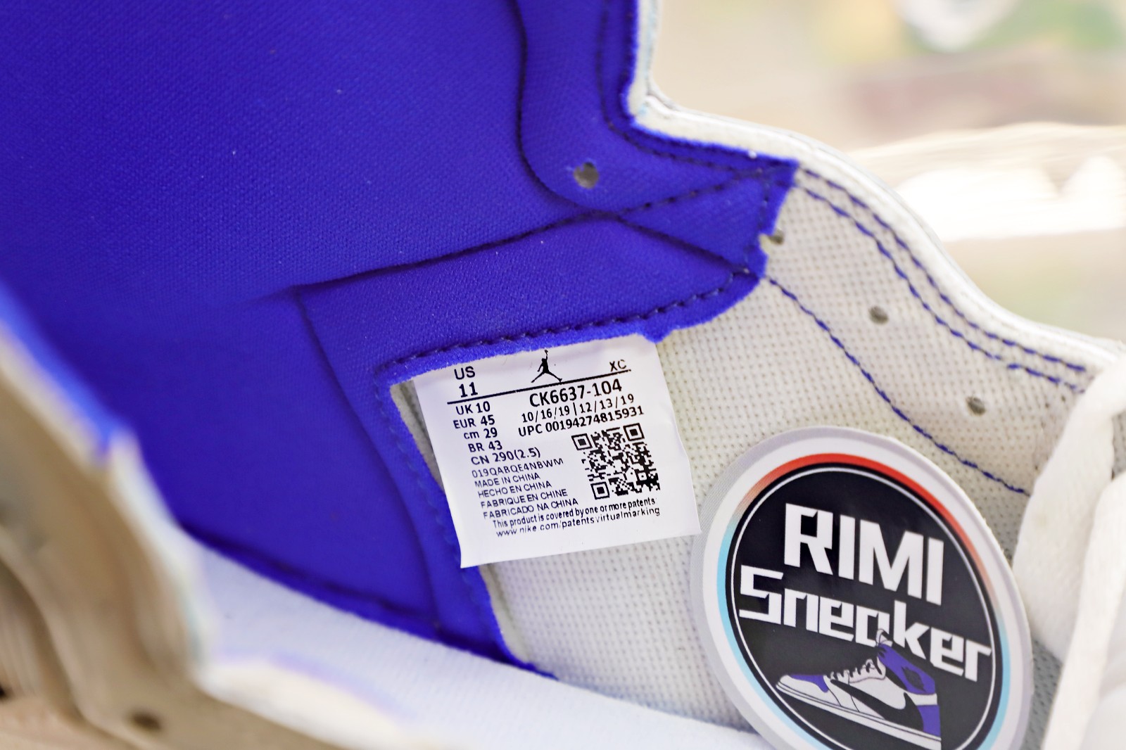 AIR JORDAN 1 HIGH ZOOM 'RACER BLUE'