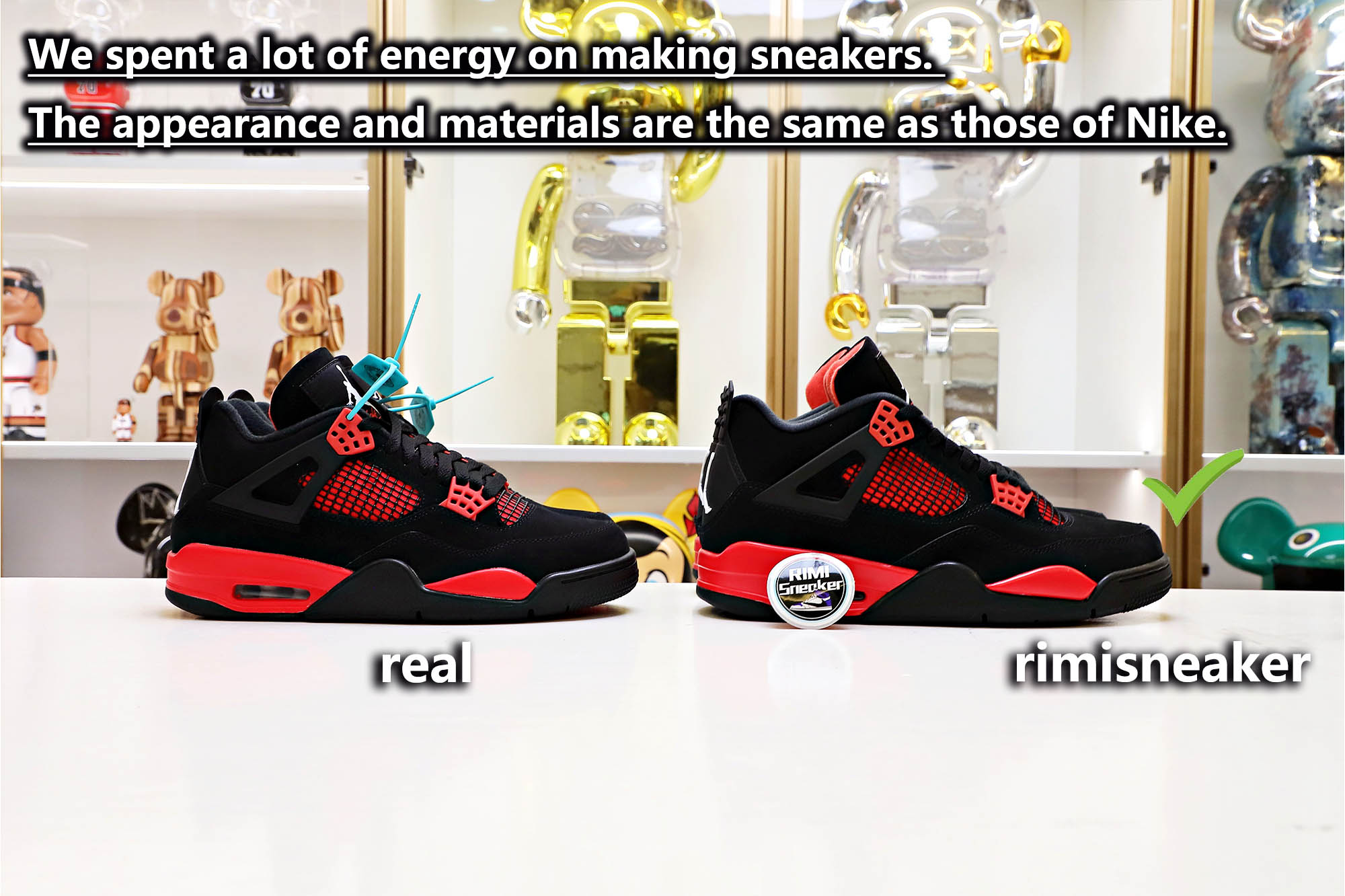 AIR JORDAN 4 RETRO 'RED THUNDER'