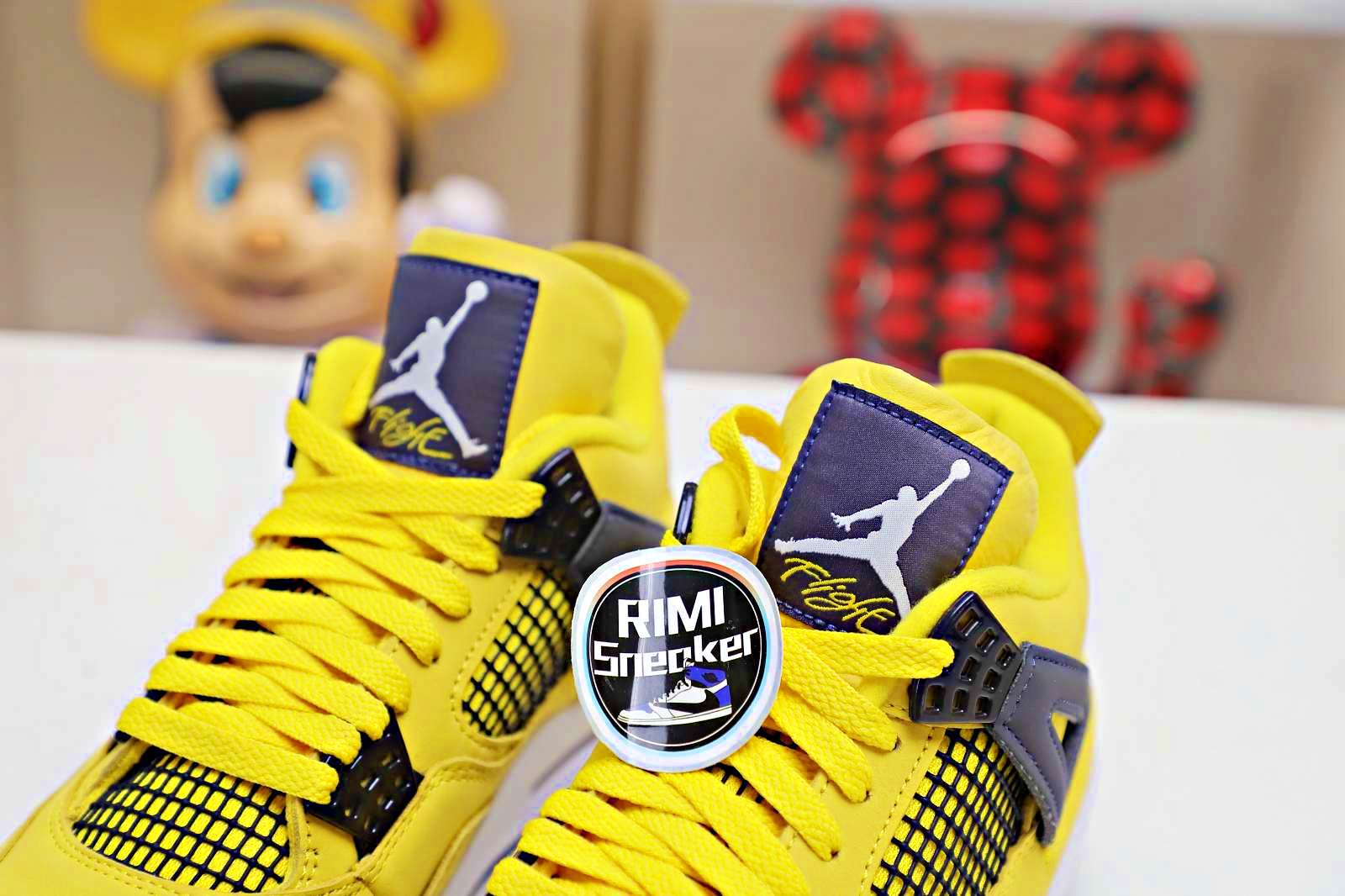 AIR JORDAN AIR JORDAN 4 RETRO 'LIGHTNING' 2021