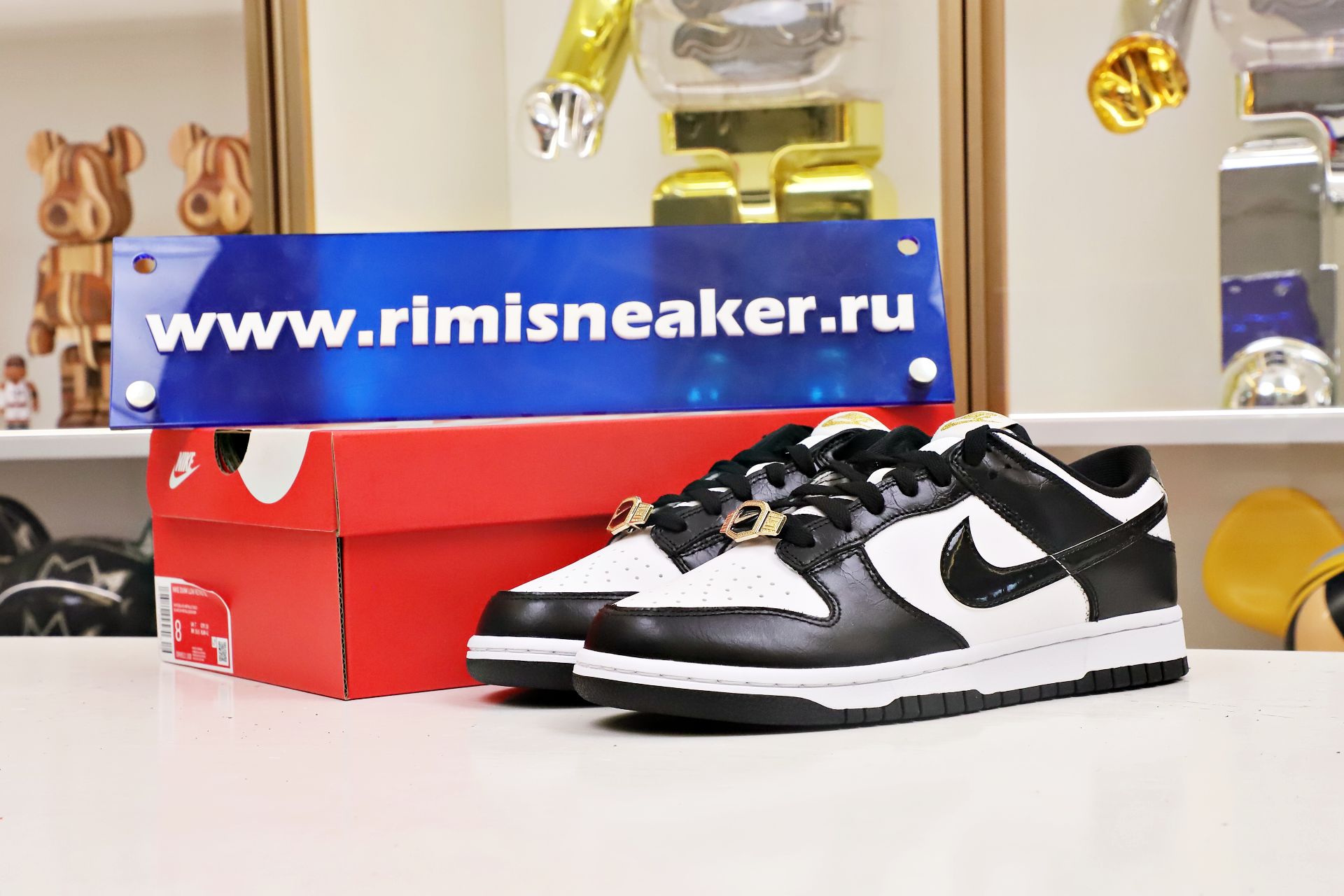 DUNK LOW PANDA 'BLACK WHITE' 2.0
