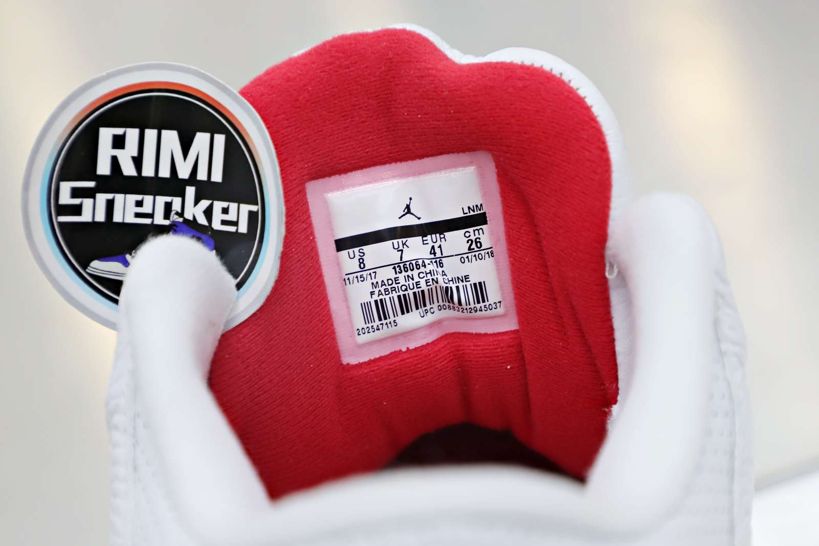 AIR JORDAN 3 RETRO 'CARDINAL RED' -116