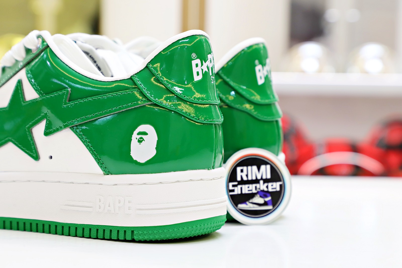 BAPE BAPESTA 'GREEN'