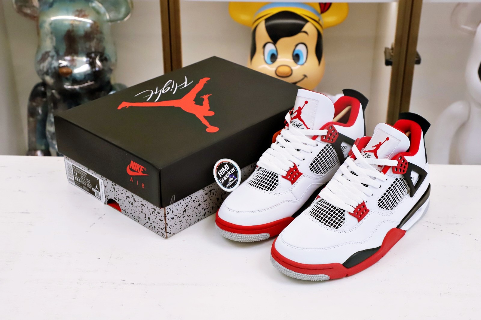 AIR JORDAN 4 RETRO 'FIRE RED' 2020