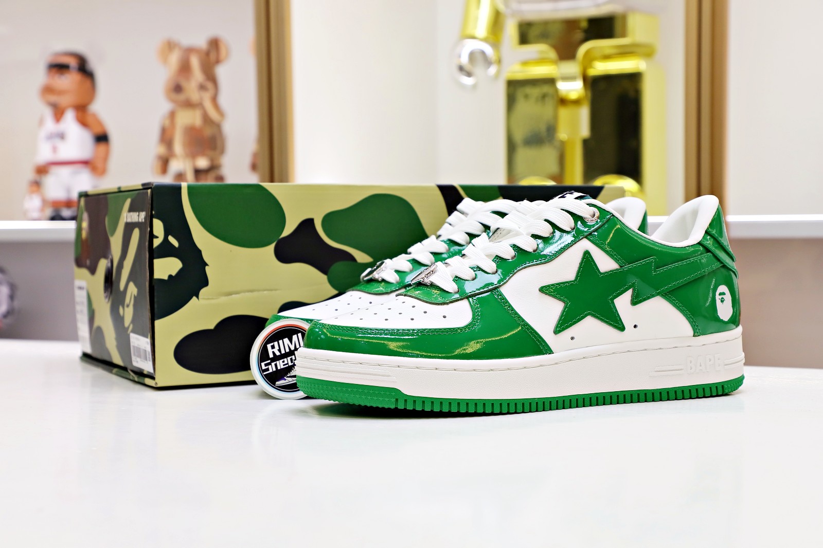 BAPE BAPESTA 'GREEN'