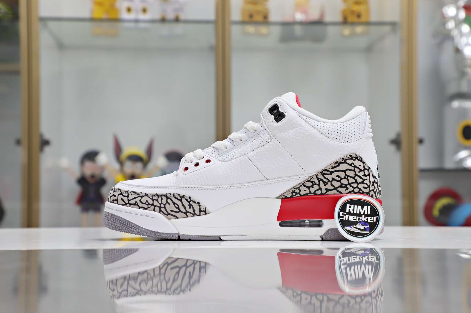 AIR JORDAN 3 RETRO 'CARDINAL RED' -116