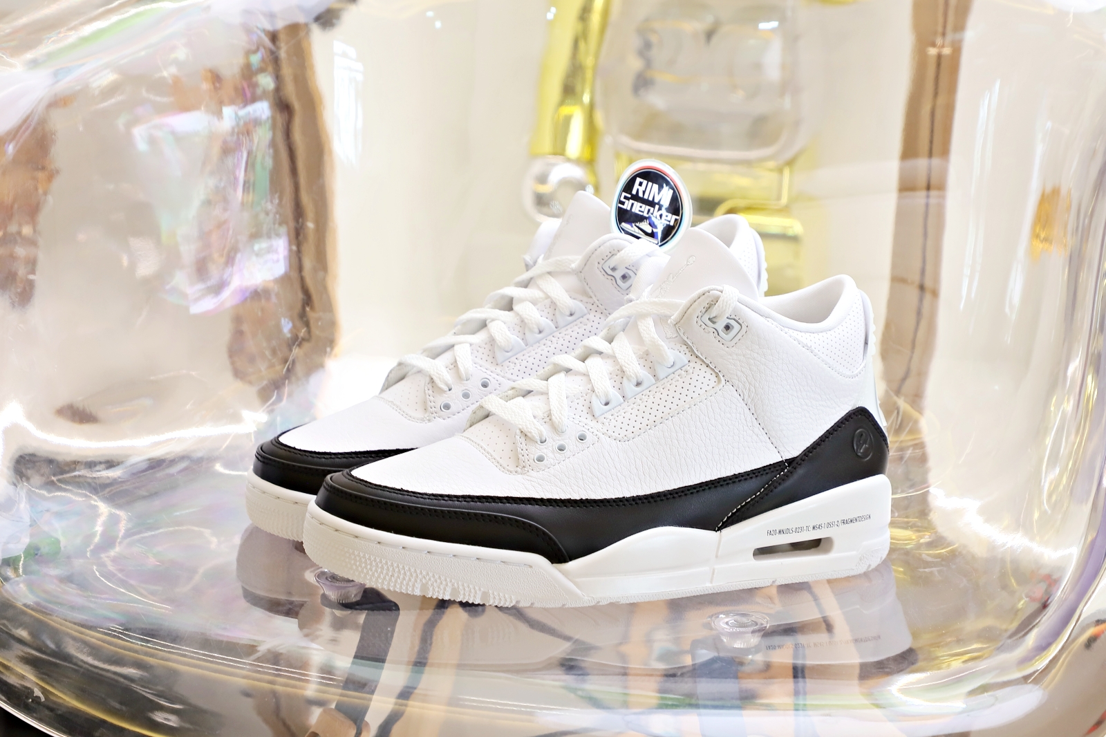 FRAGMENT DESIGN X AIR JORDAN 3 RETRO SP 'WHITE'