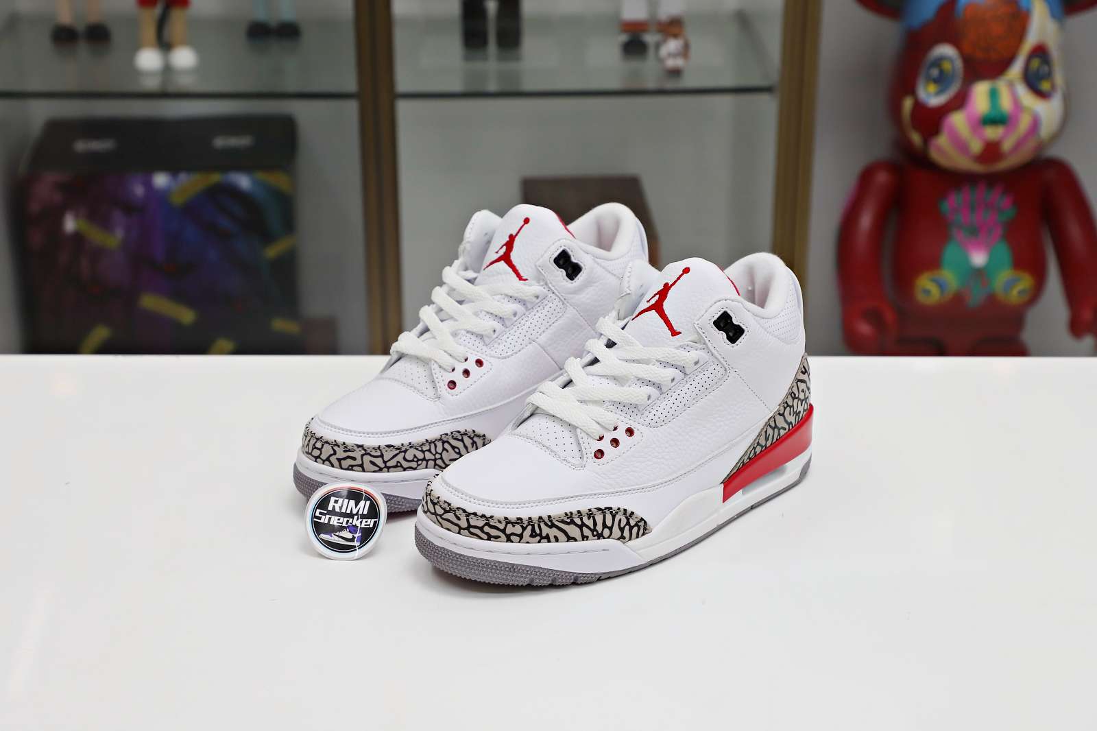 AIR JORDAN 3 RETRO 'CARDINAL RED' -116