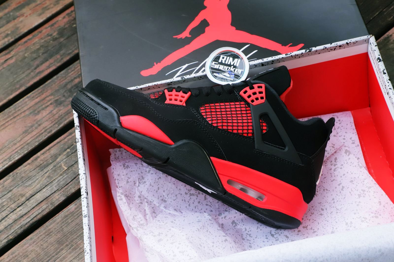 AIR JORDAN 4 RETRO 'RED THUNDER'