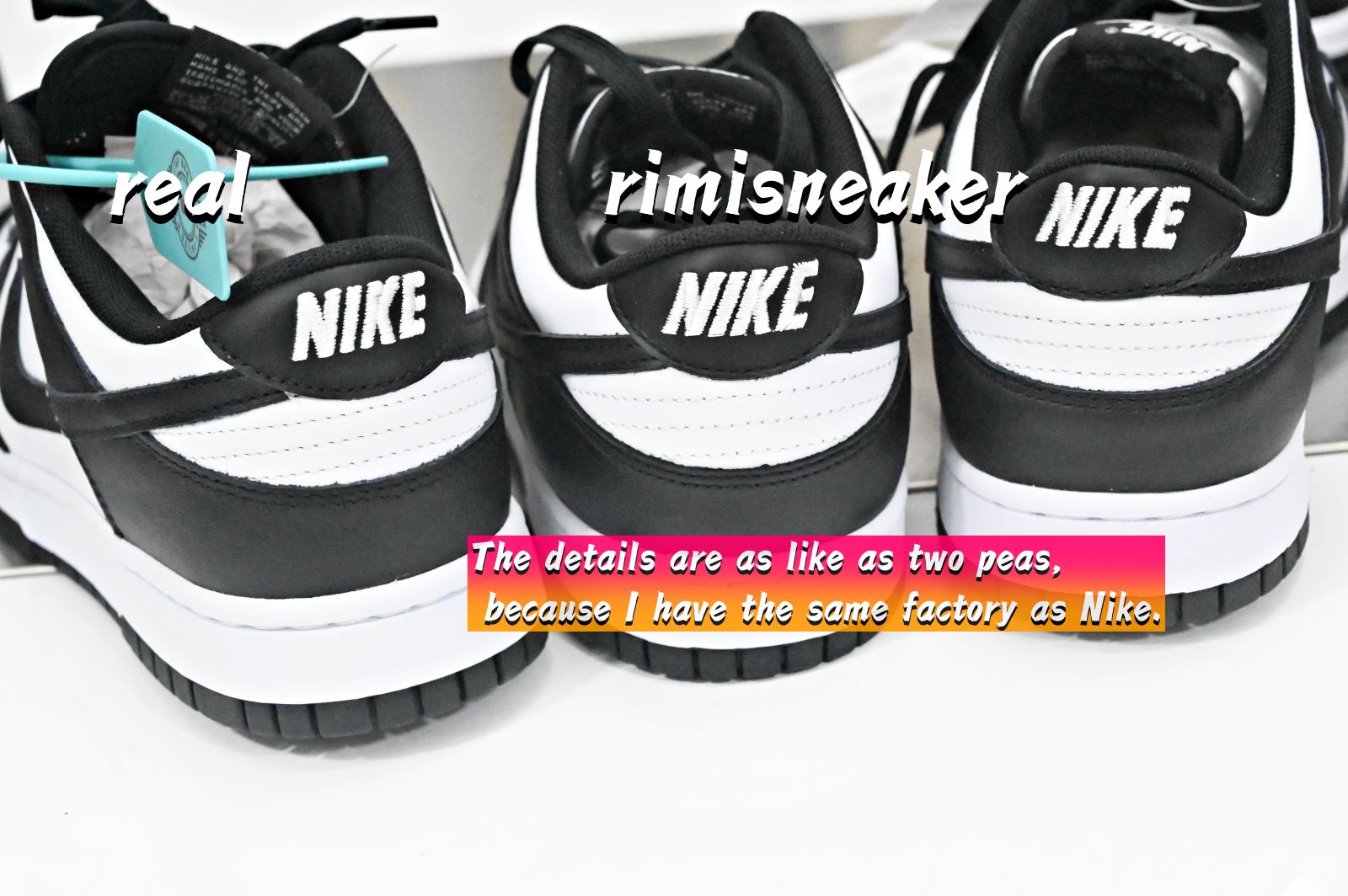 DUNK LOW PANDA 'BLACK WHITE'