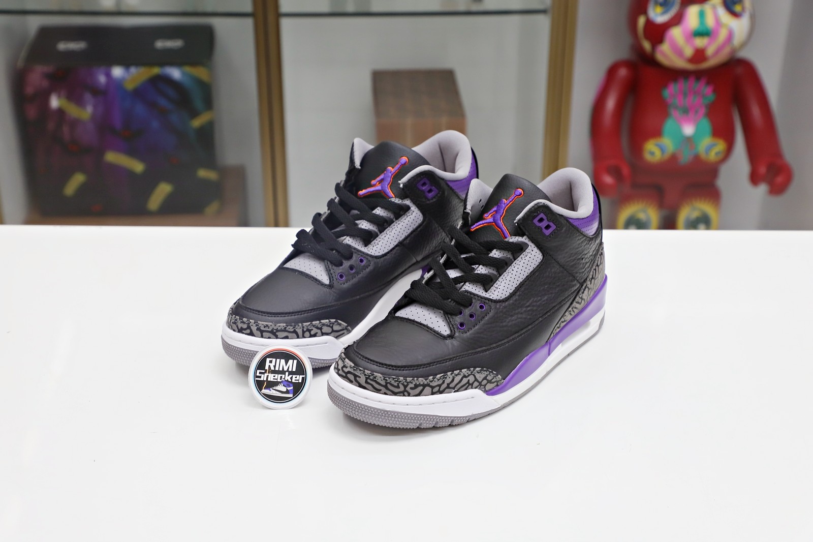 AIR JORDAN 3 RETRO 'COURT PURPLE'